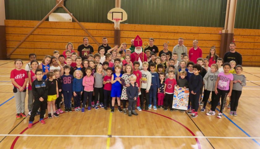 Saint-Nicolas et opération « Kinder + Sport Basket Day » pour les jeunes