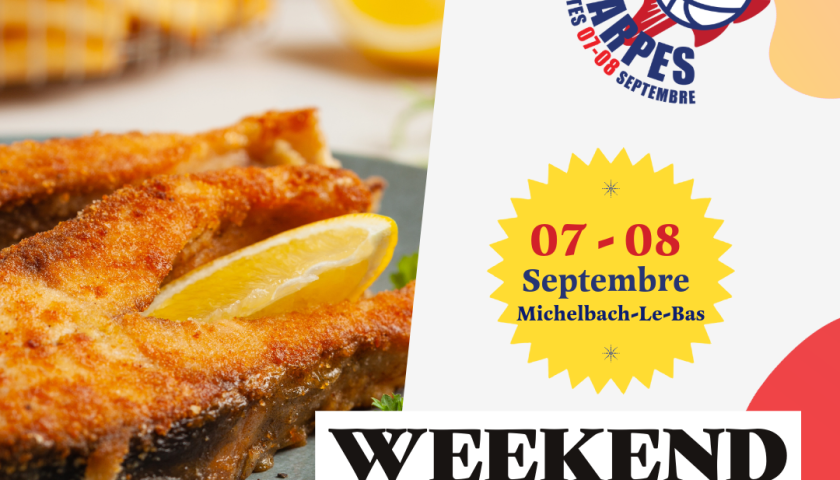 Weekend Carpes Frites 07-08 Septembre 2024